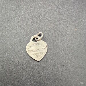 Tiffany & Co. Sterling Silver Heart Charm